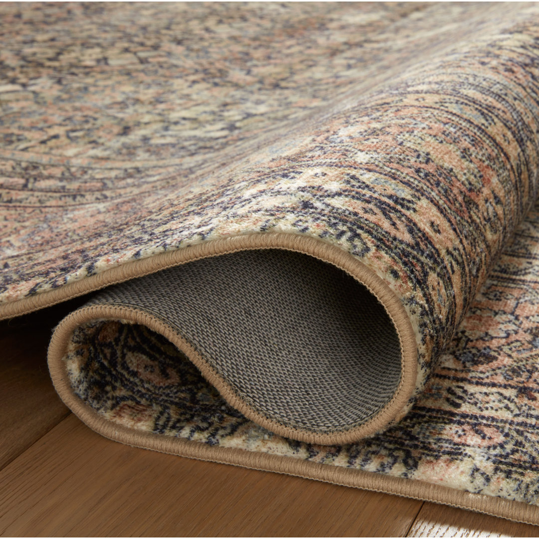 Amber Lewis x Loloi Morgan Denim/Multi Rug
